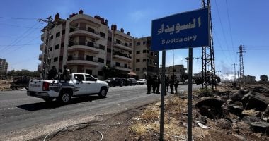 بدء خروج العائلات المحتجزة من داخل السويداء القوات الأمنية تفرض طوقا أمنيا فى السويداء