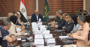 محافظ القليوبية يناقش إنشاء كوبري عبودة بشبين القناطر على ترعة الشرقاوية