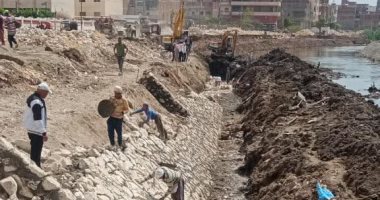 محور منوف وترعة الساحل.. ارتقاء بالمظهر الحضارى وتوفير متنفس للمواطنين أعمال المشروع