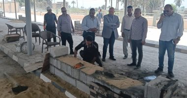 نائب محافظ الجيزة يتفقد موقف السرفيس الحضارى بمدينة الصف