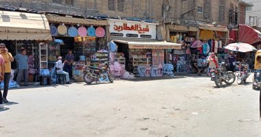 ازالة الاشغالات من كوبري القنطرة بالزقازيق