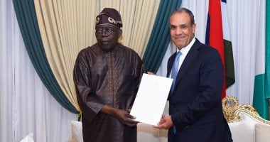 وزير الخارجية يسلم رسالة من الرئيس السيسى لرئيس جمهورية نيجيريا الاتحادية وزير الخارجية يسلم رسالة خطية من الرئيس السيسي لرئيس جمهورية نيجيريا