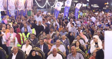 مستقبل وطن ينظم مؤتمرا حاشدا لدعم مرشحه بالشيوخ ببورسعيد.. صور