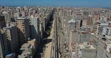 شاهد تركيب الكمرات بمشروع المرحلة الأولى من مترو الإسكندرية