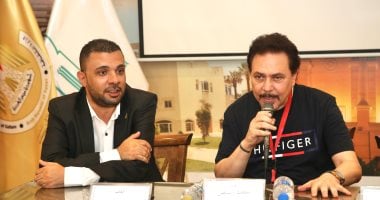 القومى للمسرح يحتفى بجلال العشرى ومسيرته بين البحر والمسرح والصندوق محمد رياض رئيس المهرجان القومي للمسرح المصري