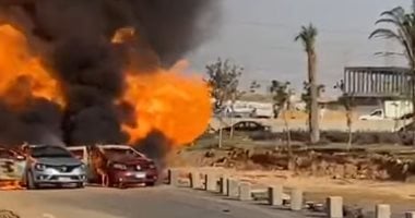 تليفزيون اليوم السابع يستعرض حيثيات تأييد حبس المتهمين بانفجار خط غاز الواحات 10 سنوات حريق خط غاز الواحات