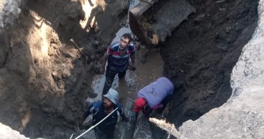 محافظ كفر الشيخ: إصلاح كسر ماسورة الرى بطريق سد خميس أبو غنيمة