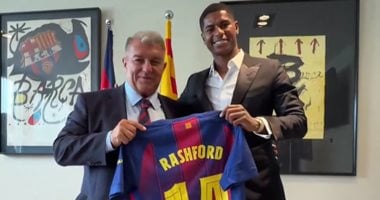 رسميًا.. برشلونة يضم ماركوس راشفورد على سبيل الإعارة حتى 2026 - اليوم السابع
