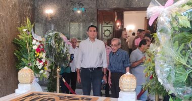 حفيد جمال عبد الناصر يزور ضريح الزعيم فى ذكرى ثورة 23 يوليو