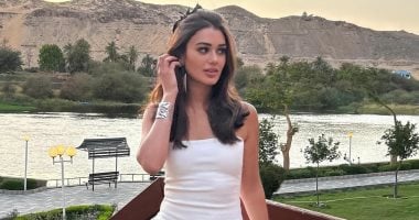 بسنت أبو باشا شقيقة أحمد فهمى الصغرى فى مسلسل 2 قهوة بسنت أبو باشا