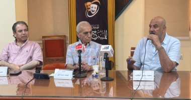 صبحى السيد: الفنان كيان واحد لا يتجزأ والطبيعة أثرت فى تكوينى المهرجان القومي للمسرح