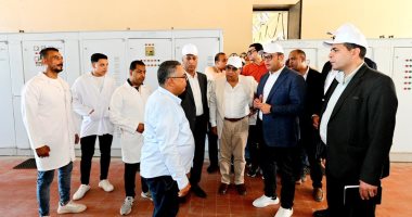 وزير الإسكان ومحافظ الدقهلية يتفقدان توسعات محطة مياه شرب بلقاس بطاقة 34 ألف َم3/يوم