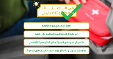 هيئة الدواء تقدم نصائح هامة للحفاظ على فاعلية الدواء فى الصيف - اليوم السابع