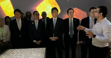 وزير الاستثمار والتجارة الخارجية يفتتح فعاليات الاحتفال باليوم الوطنى لمصر فى إطار فعاليات معرض إكسبو أوساكا 2025.. صور وزير الاستثمار والتجارة الخارجية خلال فعاليات الاحتفال باليوم الوطني لمصر