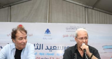 حمدى الوزير فى معرض بورسعيد.. بين ذاكرة الوطن وتجليات الفن