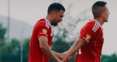 أسيست زيزو.. تريزيجيه يتقدم للأهلى على البنزرتى التونسى في الدقيقة 20 تريزيجيه وجراديشار