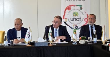 أبو ريدة يترأس اجتماع المكتب التنفيذي لاتحاد شمال أفريقيا هاني ابوريدة في اجتماع اتحاد شمال أفريقيا