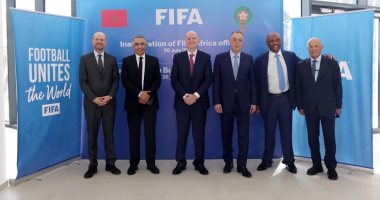 نيوز برو : 
                                            افتتاح المقر الإقليمى للفيفا بالمغرب.. وأبو ريدة يهنئ لقجع
                                        
