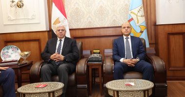 محافظ كفر الشيخ يستقبل وزير التعليم العالى لبحث عدد من الملفات