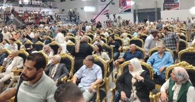 رسائل دعم للدولة والمواطن.. مؤتمر حاشد لـ"الجبهة الوطنية" في المنوفية 