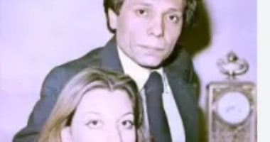 عادل إمام  وزوجته 