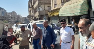 تحرير وضبط 93 مخالفة متنوعة خلال حملة مرافق بحى غرب سوهاج جانب من الجولة