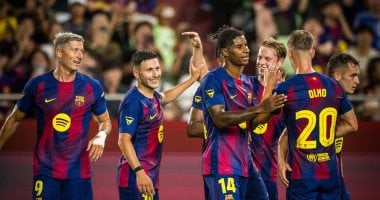 برشلونة يهزم فيسيل كوبي بثلاثية فى أولى الوديات بمعسكر اليابان.. فيديو برشلونة