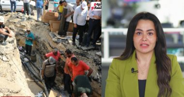 تليفزيون اليوم السابع يستعرض إعادة التيار الكهربائى وبدء ضخ المياه للمناطق المتأثرة فيديو