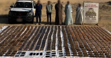 الداخلية تضبط شحنة حشيش بقيمة 100 مليون جنيه المتهمون والمضبوطات