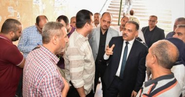 محافظ الشرقية يتابع حل أزمة تسرب المياه بنفق حسن صالح