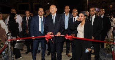 محافظ القاهرة يفتتح تطوير ميدان الخمسين بالمعادى