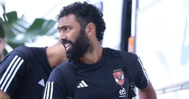 الأهلي يتوجه إلى مطار قرطاج لبدء رحلة العودة للقاهرة بعد انتهاء معسكر تونس حسين الشحات