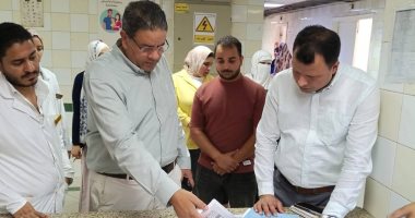 وكيل صحة المنوفية يتفقد مستشفى السادات المركزي ويوجه برفع كفاءة الخدمات
