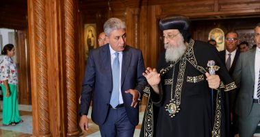 وزير السياحة يشارك في الاحتفال بافتتاح ملتقى لوجوس الخامس لشباب الكنيسة جانب من اللقاء