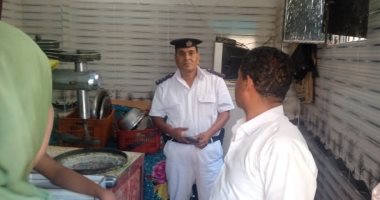 تحرير 12 محضر مخالفة بيئية لمطاعم ومنشآت طبية فى حملة بسوهاج جانب من الحملة