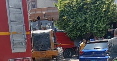 السيطرة على حريق محدود بقسم الجيزة