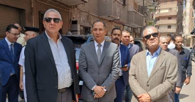 محافظ الغربية ومدير الأمن يتابعان الإجراءات الميدانية بحادث سقوط سقف منزل قديم