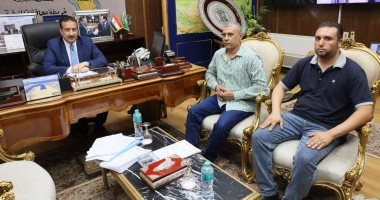 محافظ المنوفية يلتقى رئيس الجهاز التنفيذى لمياه الشرب والصرف الصحي الجديد