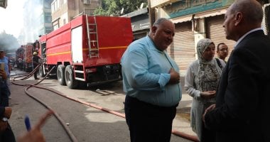 حريق عقار بمصر الجديدة ومحافظ القاهرة يشرف على أعمال الإطفاء حريق عقار بمصر الجديدة ومحافظ القاهرة يشرف على أعمال الإطفاء