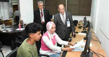 انتظام أعمال مكتب التنسيق بجامعة قناة السويس فى أول أيام المرحلة الأولى