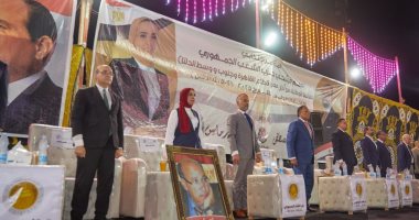 الشعب الجمهوري ينظم مؤتمرًا جماهيريًا حاشدًا لدعم مرشحيه في انتخابات الشيوخ بمركز بني عبيد