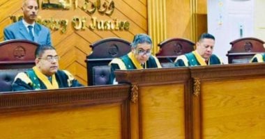 هيئة المحكمة برئاسة المستشار سامح عبد الحكم