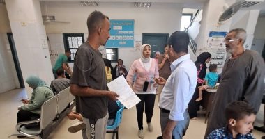 قافلة طبية بوحدة نجع غنيم بالأقصر ضمن المبادرة الرئاسية 100 يوم صحة.. صور