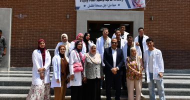 جامعة الإسماعيلية الجديدة الأهلية تُقدم خدماتها الطبية لـ 476 مواطناً