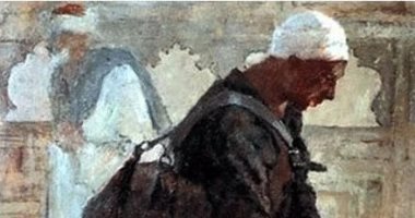 لوحة السقا.. عبد الهادى الجزار يجسد شوارع القاهرة فى المناسبات الدينية