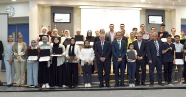 الجامعة الألمانية تنظم احتفالية لأوائل الثانوية العامة وتسلمهم منح دراسية كاملة