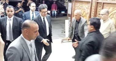وزير الثقافة فى عزاء شقيق خالد جلال