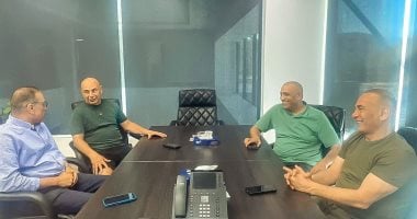 حسام حسن مع إبراهيم حسن ومصطفى عزام