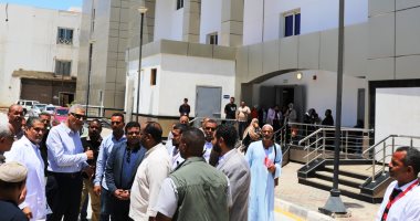 محافظ أسوان: الانتهاء من مبنى الغسيل الكلوى بمستشفى كوم أمبو