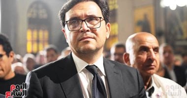 وزير الثقافة وأشرف زكي وشريف منير يشاركون في تشييع الراحل لطفي لبيب أحمد هنو وزير الثقافة